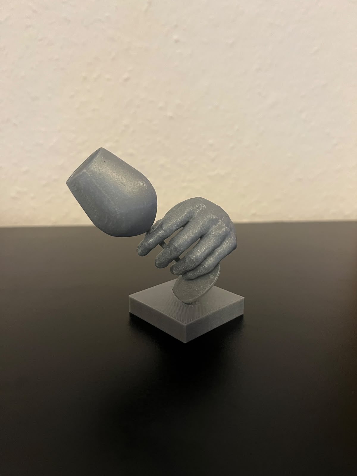Sculptura cu mana imprimat 3D